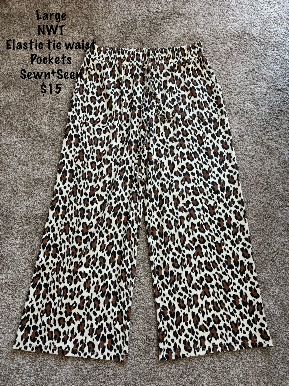 Leopard Print Pants